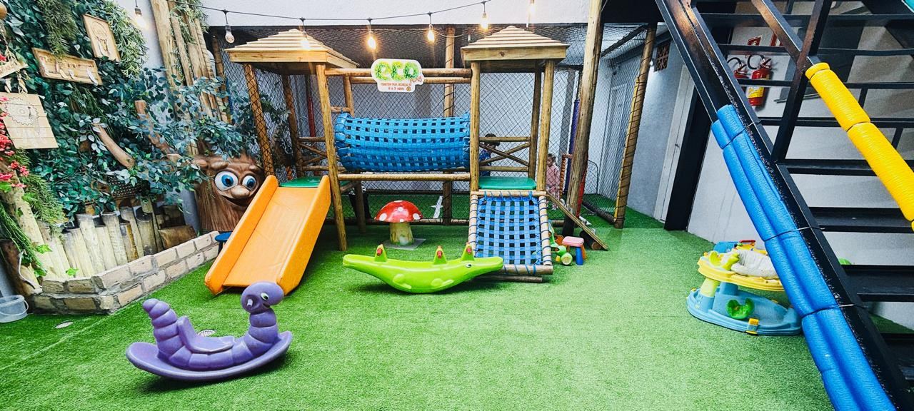 EcoPlay e área externa de playground do Jack Kingdom